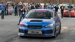 1400hp Subaru WRX STI going low 8.0s