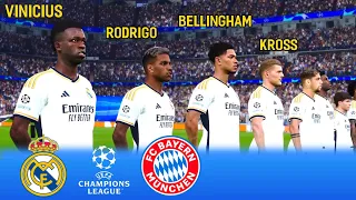 REAL MADRID vs BAYERN MUNICH - UEFA Champions League 2024 UCL - SEMI FINAL | PES GAMEPLAY PC