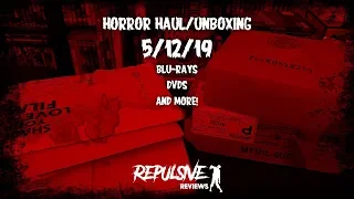 Horror Movie Haul and Unboxing: 5/12/19 | Code Red, TetroVideo, and more!