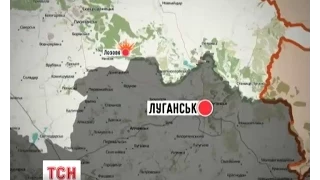 Бойовики обстріляли українські позиції на Артемівському напрямку та місто Щастя