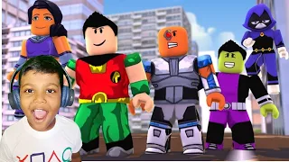 EXPLORING Teen Titans Go Tower Roblox Gameplay Part 1