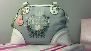 What's In My  Juicy Couture Denim Heritage Satchel