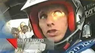 Gilles Panizzi retires - Safari Rally Kenya 2000