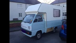 1987 Bedford Bambi Rolling Restoration #bedford #camper #minivan #restoration #wales