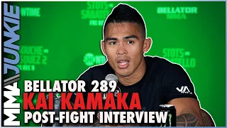 Emotional Kai Kamaka Reflects on First Finish in More Than Eight Years | Bellator 289