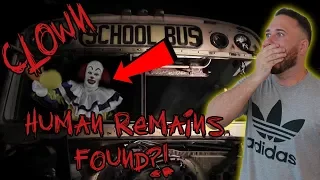 A CLOWN SCHOOL BUS IN HAUNTED FOREST | OmarGoshTV