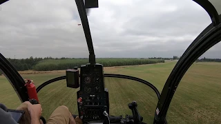 Helicopter Freestyle, Schweizer 300C Display Authority Practice. Part 1 of 2.