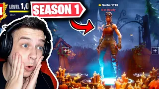 Játszok FORTNITE SEASON 1-et *2020-ban* ! 😱