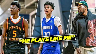 KD Impressed by #1 Freshman In The Country | Bryce James Continues To Shine | EYBL Session 2 Day 1-2