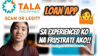 LEGIT SI TALA PERO MAY BAD THING SA LOAN APP NA TO BASED ON MY EXPERIENCED