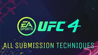 [PlayStation 4] EA UFC 4: All Submission Techniques