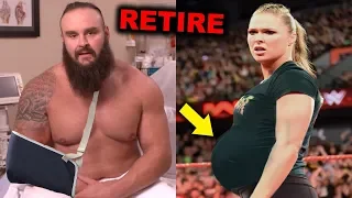 10 WWE Wrestlers Who Will Be Forced to Retire - Braun Strowman & Ronda Rousey Retiring?