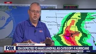 Hurricane Ida expected to make landfall as Category 4 storm | LiveNOW from FOX