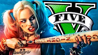 Soy HARLEY QUINN en GTA 5! Grand Theft Auto V - GTA V Mods