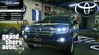 Toyota Land Cruiser 200 2016 GTA V car mod tuning !! [ Soley911 ]