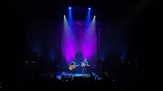 Eddie Vedder & Glen Hansard.  Eddie Vedder and The Earthlings tour, San Diego. Feb. 27, 2022.