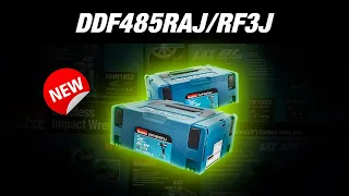 Makita DDF485RAJ  DDF485RF3J НОВЫЕ КОМПЛЕКТАЦИИ дрели-шуруповёрта от Макита !!! Makpac 2