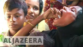 Anti-cholera vaccination under way for Rohingya refugees in Bangladesh