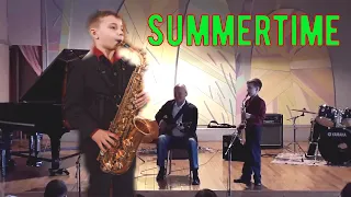 Джорж Гершвин Summertime | саксофон и две гитары 0+