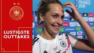 "Ist das auf Video?!" | Die lustigsten Outtakes der DFB-Frauen