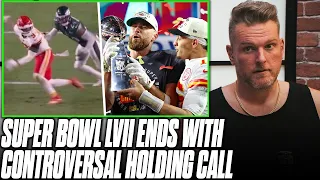 Pat McAfee's Thoughts On Super Bowl LVII's Controversial Holding Call Ending, Chiefs' Win