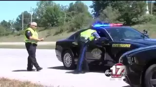 Police cruiser hit by wrong-way driver on HWY 54