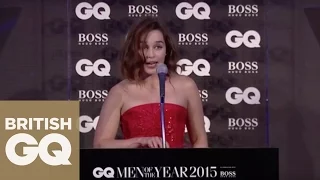 Emilia Clarke: The Mother of Dragons & Woman of the Year | Men of the Year Awards 2015 | British GQ