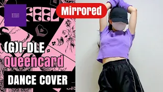 [Mirrored] (G)I-DLE - Queencard | Kpop Full Dance Tutorial