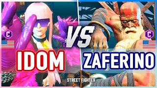 SF6 🔥 iDom (Manon) vs Zaferino (Dhalsim) 🔥 Street Fighter 6