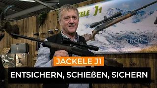 Andreas Jakele stellt die Jackele J1 in Dortmund auf der Jagd & Hund 2024 vor