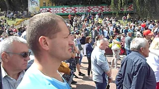 Митинг За Светлану Тихановскую В городе Мозырь 9