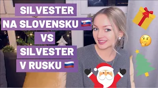 Silvester na Slovensku 🇸🇰 VS Silvester v Rusku 🇷🇺 | ROZDIELY🎄🥳