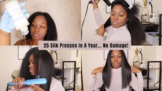 Silk Presses for Healthier Hair & Growth!?! (Very detailed with great Tips!)