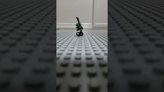 man running from robot #lego #subscribe #video #youtubeshorts #shorts