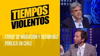 El tenso debate sobre la Agenda de Seguridad Pública entre Gonzalo Fuenzalida y Rodrigo Rettig