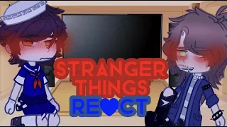 Stranger things react [Harringrove!]