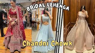 Picking My Bridal Lehenga Chandni Chowk #WeddingDress Shopping💖