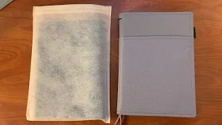 A5 MOTERM LEATHER FOLIO & KOKUYO COVERS | Gifts from my Daughter