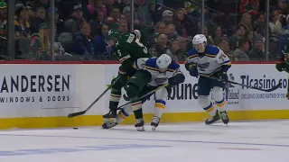 Oskar Sundqvist Slew Foot On Jake Middleton