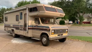 Ford F350 Econoline Fleetwood Tioga Motor Home