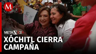 Xóchitl Gálvez cierra campaña Presidencial en Nuevo León