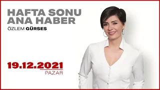 #CANLI | Özlem Gürses ile Hafta Sonu Ana Haber | 19 Aralık 2021 | #HALKTV