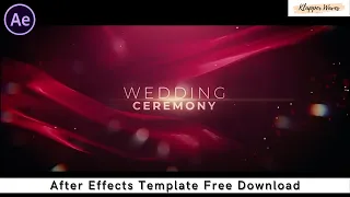 The Wedding Ceremony Titles - Free Download After Effects Templates