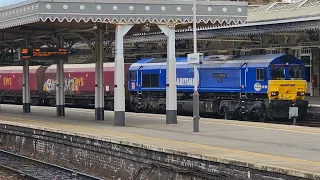 DB/Maritime 66051 At Sheffield From Hope (Earles Sidings) Dbs To Scunthorpe Trent T.C.