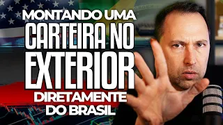 INVESTINDO NO EXTERIOR DIRETAMENTE DO BRASIL | TOP 10 BDRs para MONTAR UMA CARTEIRA de INVESTIMENTOS