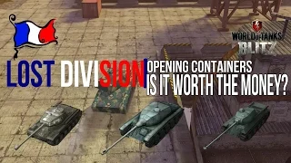 Lost Division Event | opening containers: is it worth the money? | Update 3.6 WoT Blitz