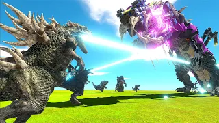 EVERY Godzilla vs HUGE Monster - Animal Revolt Battle Simulator