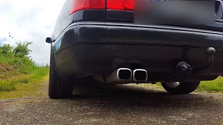 Audi 100 V6 2.8l Quattro full inox exhaust