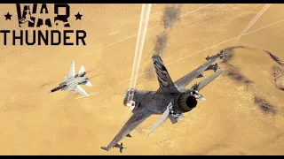 War Thunder   F-16 VIPER  VS F-14 Tomcat  1vs1 || Dogfight  - BVR ||