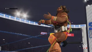 WWE 2K24 ULTIMATE WARRIOR VS SHEAMUS UNITED STATES HEAVYWEIGHT CHAMPIONSHIP MATCH SMACKDOWN